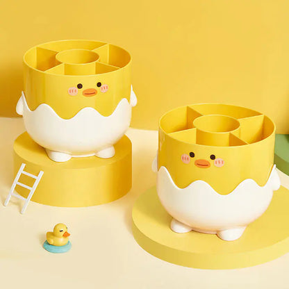 Makeup Brush and Lipstick Storage Tube Organizer