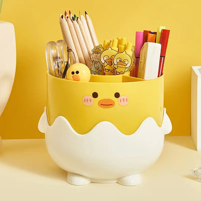 Makeup Brush and Lipstick Storage Tube Organizer