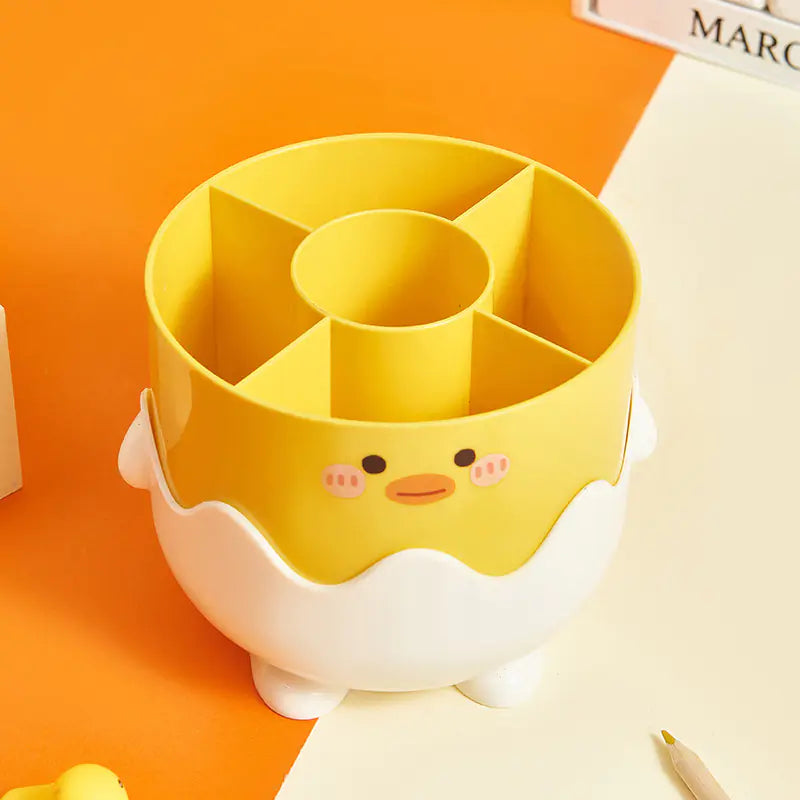 Makeup Brush and Lipstick Storage Tube Organizer