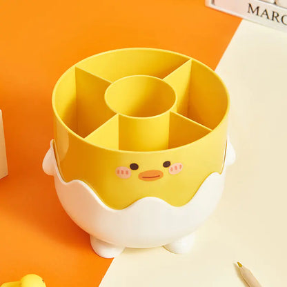 Makeup Brush and Lipstick Storage Tube Organizer