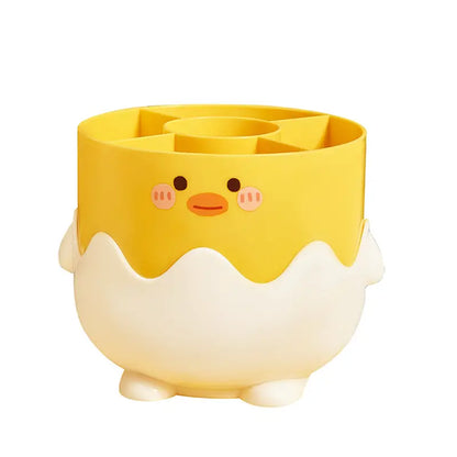 Makeup Brush and Lipstick Storage Tube Organizer